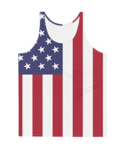 Old Glory American Flag Tank Top