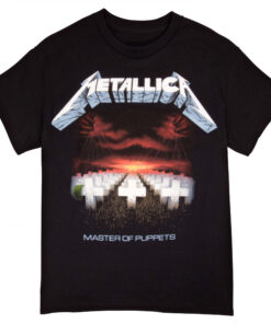 Metallica Master of Puppets Track Listing T-Shirt