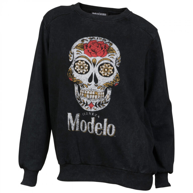 Modelo Especial Sugar Skull Logo Women’s Crew Sweatshirt