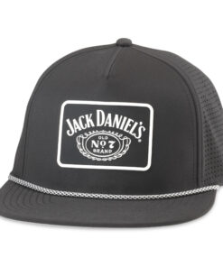 Jack Daniel's Old No. 7 Logo Rubber Patch Snapback Hat