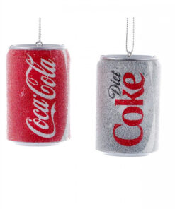 Coca-Cola® Can Christmas Ornaments Two Pack
