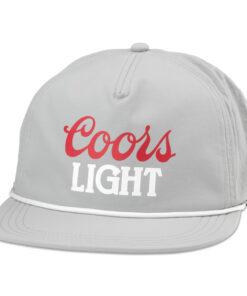 Coors Light Logo Grey Colorway Adjustable Rope Hat