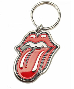 Rolling Stones Classic Tongue Logo Keychain