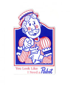 Pabst Blue Ribbon Bartender Magnet