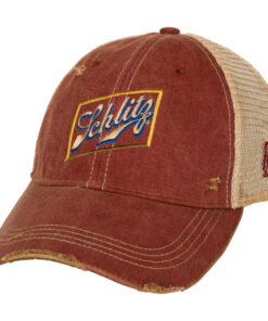 Schlitz Embroidered Patch Adjustable Hat