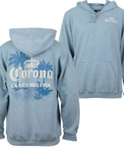 Corona La Vida Mas Fina Mineral Wash Pull-Over Hoodie