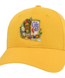 Colt 45 Spicoli Vintage Embroidered Florals Adjustable Hat