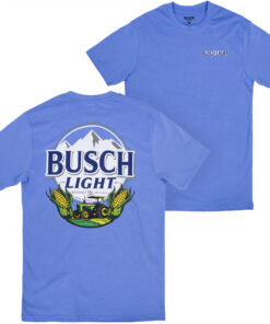 Busch Light Harvest Front and Back Print T-Shirt