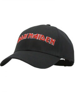 Iron Maiden 3D Embroidered Logo Snapback Hat
