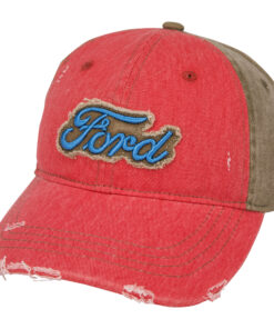 Ford Logo Distressed Cotton Twill Hat