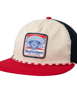 Budweiser Label Multi Color Cotton Twill Rope Hat
