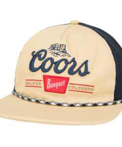 Coors Golden Banquet Plateau Snapback Rope Hat