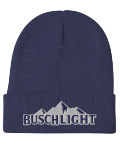 Busch Light Mountain Logo Beanie