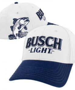 Busch Light Bass Fishing Adjustable Hat