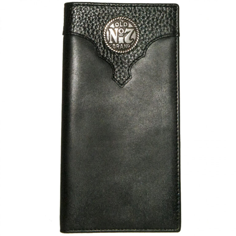 Jack Daniel’s No.7 Collection Rodeo Style Leather Bi-Fold Wallet