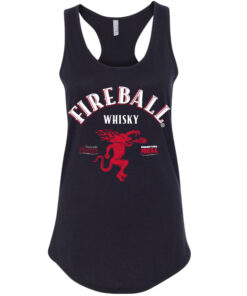 Fireball Whisky Women's Racerback Tank Top