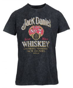 Jack Daniels Old No. 7 Sour Mash Women's Mineral Wash T-Shirt