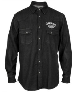 Jack Daniel's Denim Western Snap Buttons Shirt