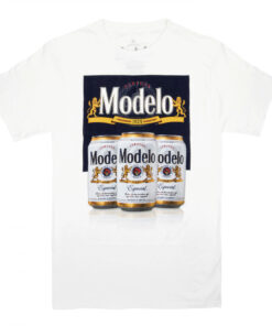 Modelo Three Cans With Reflection Print T-Shirt
