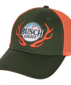Busch Light Antlers Green Colorway Snapback Cap