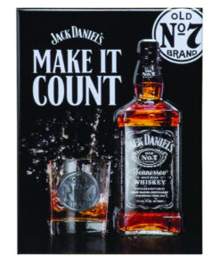 Jack Daniel's Make it Count Embossed Magnet