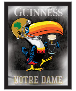Guinness Notre Dame Logo Wall Mirror