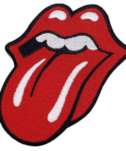 The Rolling Stones Tongue Logo 3"x3.75" Patch