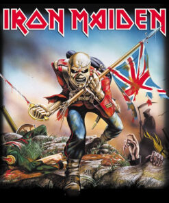 Iron Maiden Raising Hell 4"x4.25" Sticker
