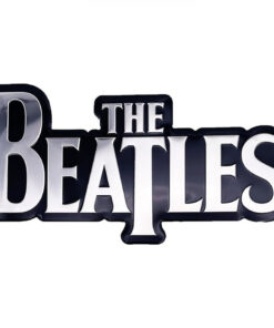 The Beatles Name Logo 4.5"x2.5" Metal Sticker