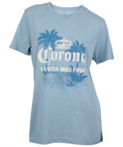 Corona Extra La Vida Mas Fina Women's Mineral Wash T-Shirt