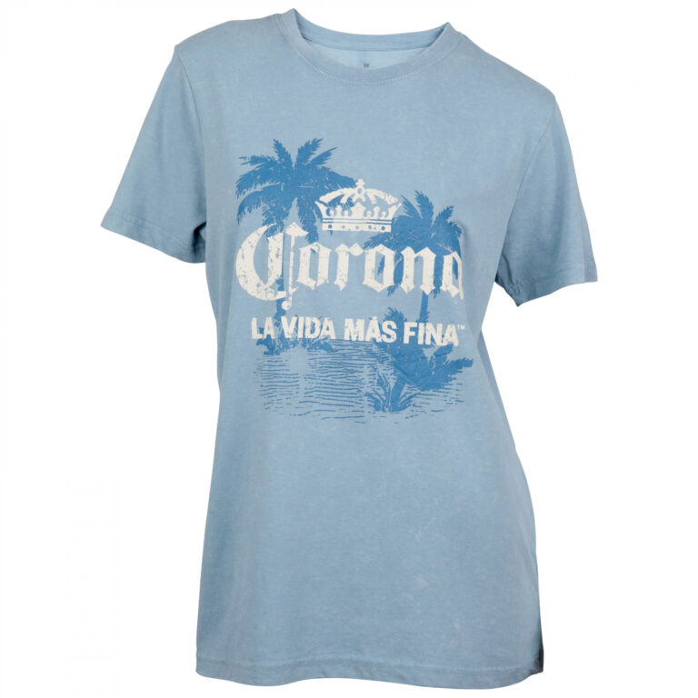 Corona Extra La Vida Mas Fina Women’s Mineral Wash T-Shirt